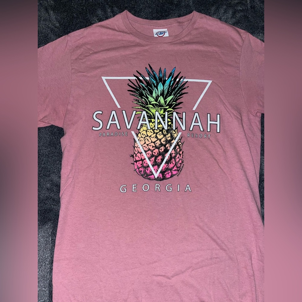 Savannah Georgia Paradise Resort Pineapple Tee